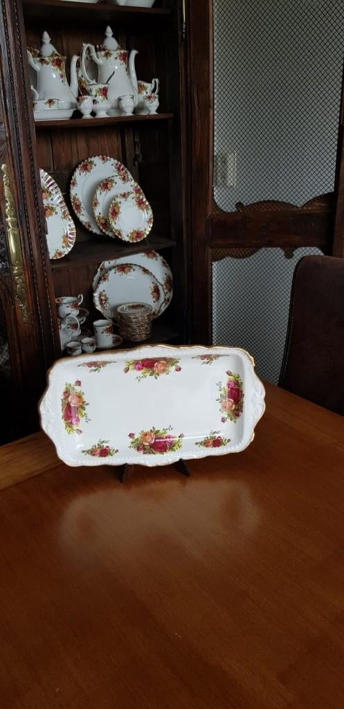 Royal Albert Old Country Roses cakeschaal, Ophalen of Verzenden
