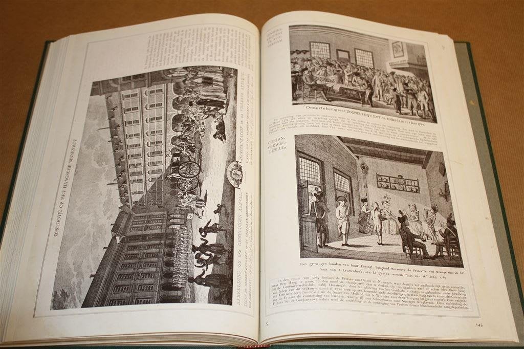 Nederlandsche historieprenten 1555-1900: Platenatlas 1910 ., Ophalen of Verzenden, Gelezen