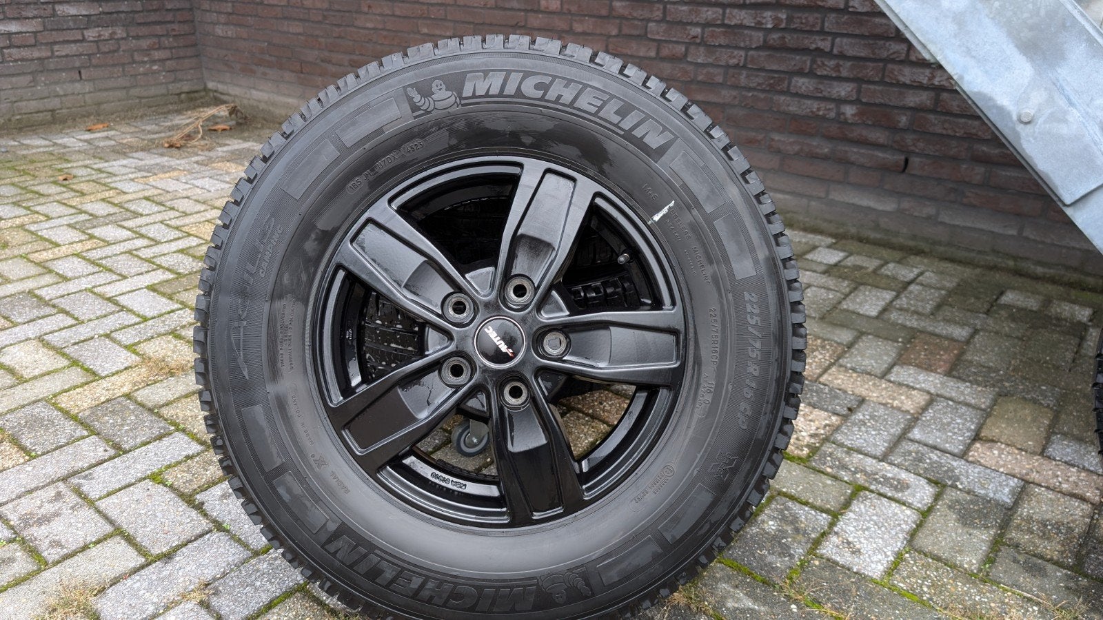 Alu velgen mat zwart 16 inch voor Ducato Jumper Boxer, Ophalen, 16 inch, Bestelwagen, Gebruikt