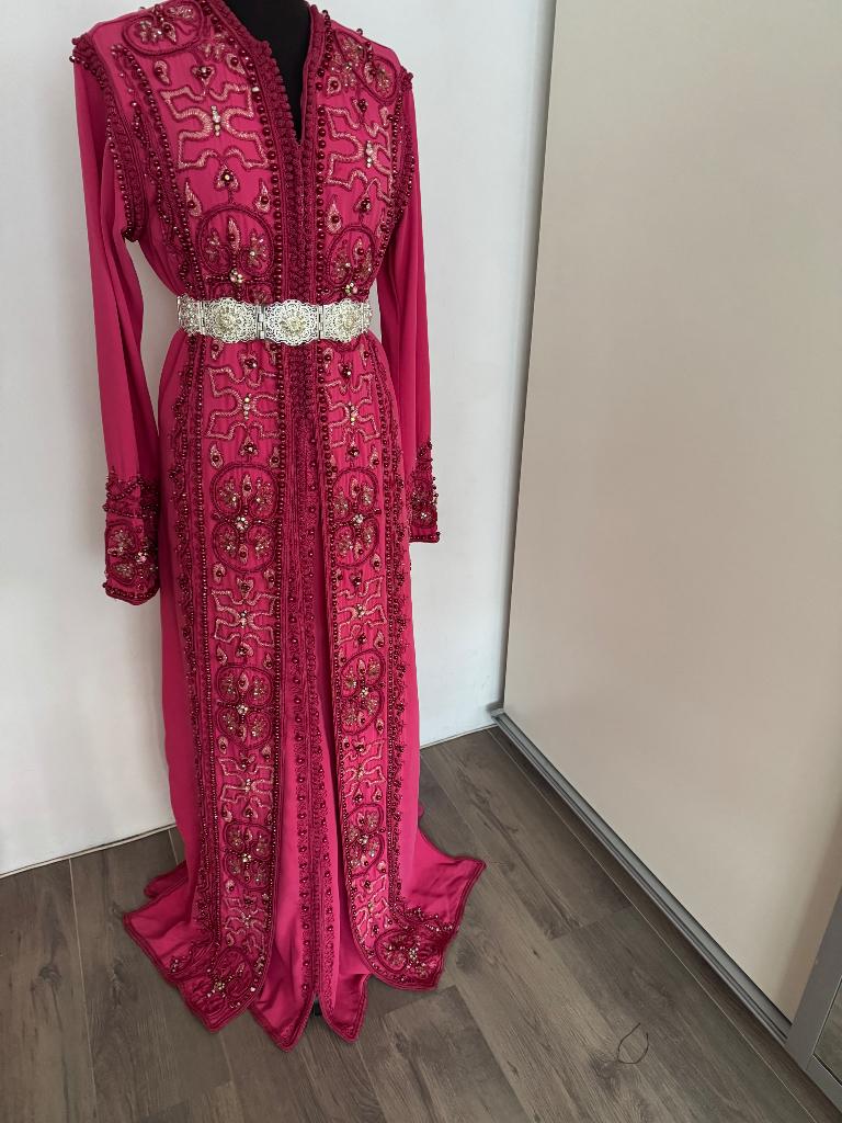 Takchita marokkanse jurk, Kleding | Dames, Gelegenheidskleding, Ophalen of Verzenden, Zo goed als nieuw, Maat 38/40 (M), Overige typen