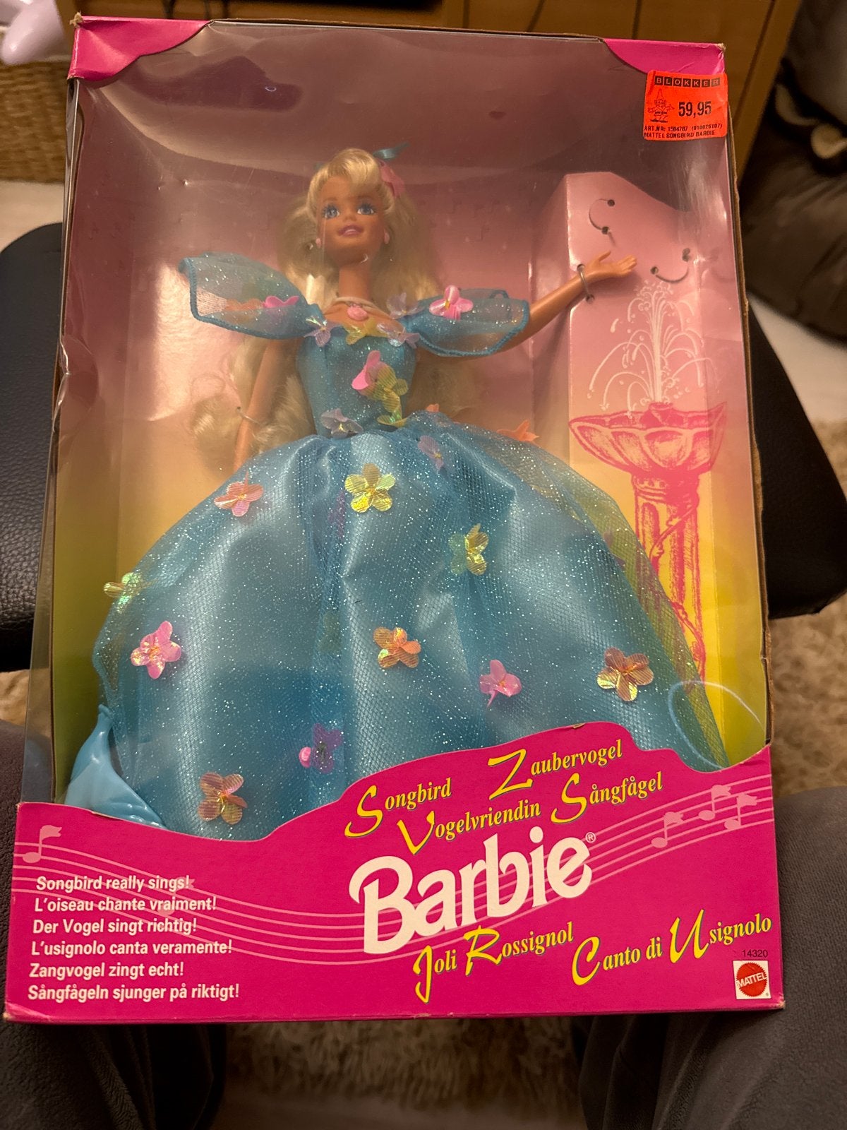 Vintage Barbie Songbird Zaubervogel (1995) - Nieuw in doos, Ophalen of Verzenden, Nieuw, Barbie
