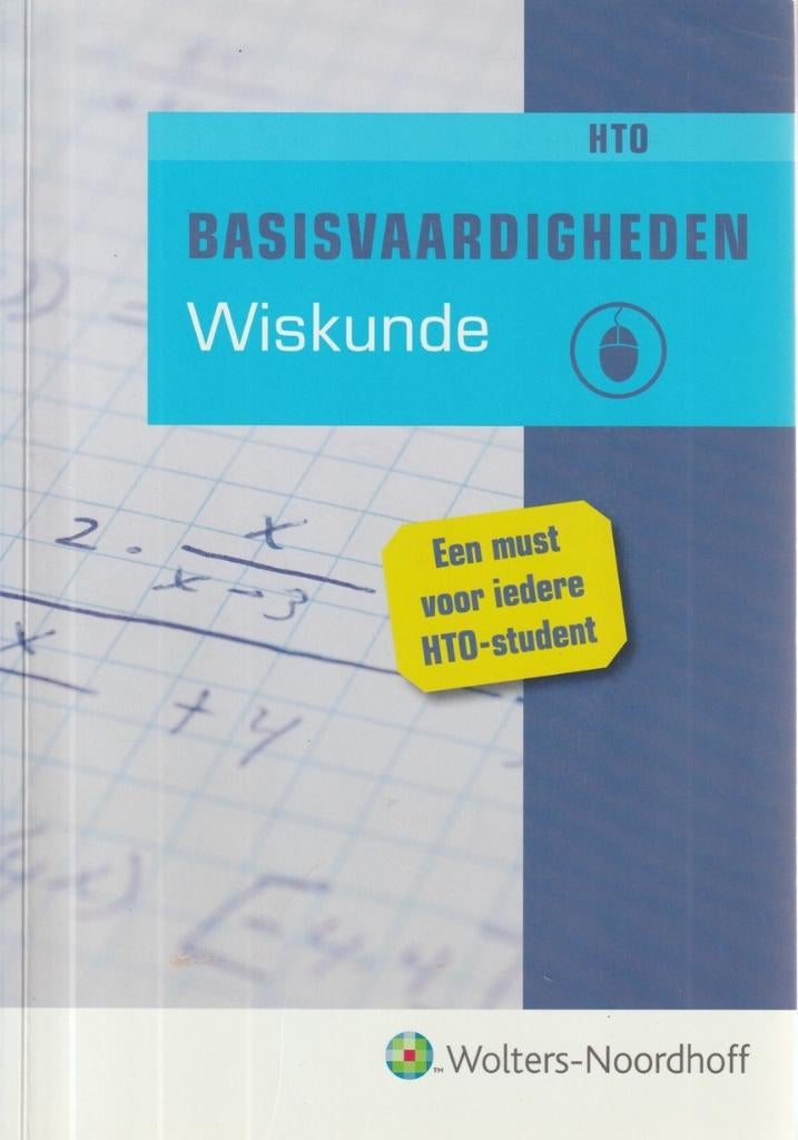 Basisvaardigheden Wiskunde HTO; +CD, Boeken, Verzenden, Alpha, Zo goed als nieuw, HBO