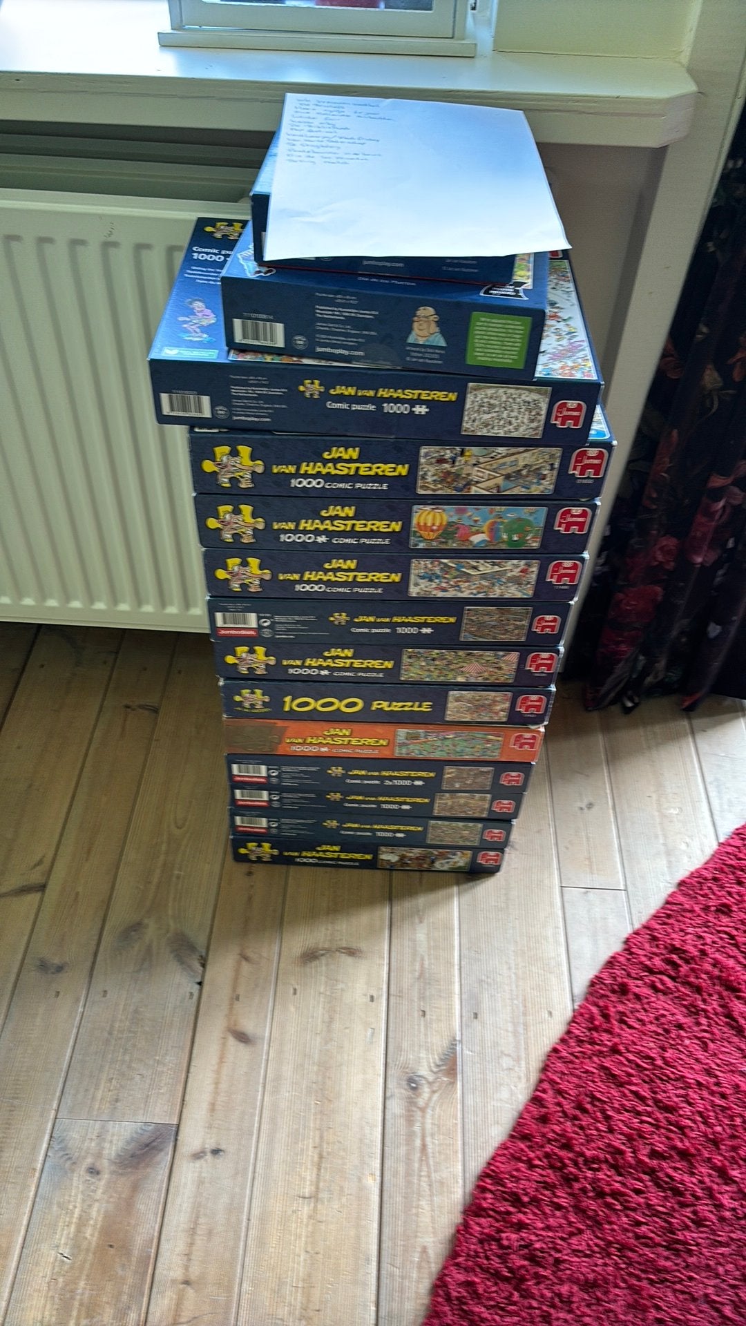 14 Puzzels v Haasteren 1000 stuks, Ophalen, Zo goed als nieuw