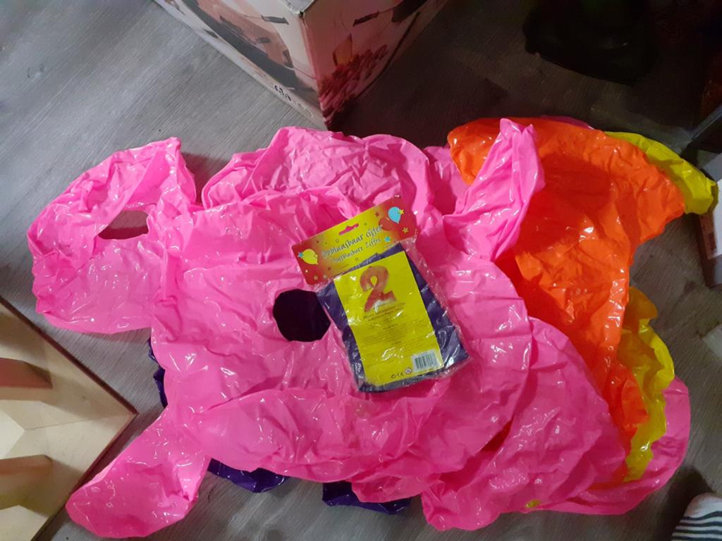 Opblaasbare cijfers 0 t/m 9 zie foto's, Hobby en Vrije tijd, Feestartikelen, Ophalen, Zo goed als nieuw, Versiering, Verjaardag