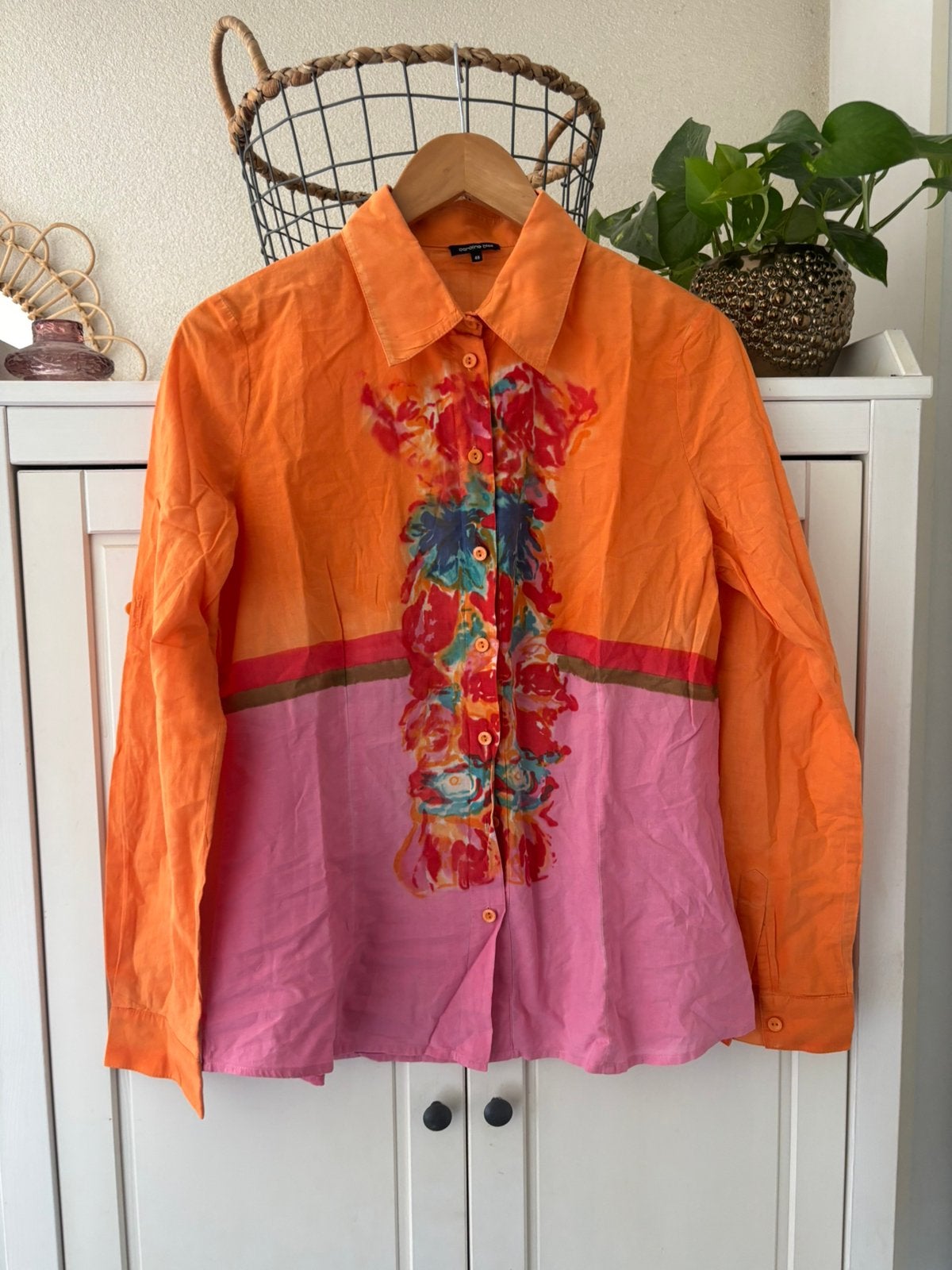 Caroline Biss blouse maat 40, Ophalen of Verzenden, Zo goed als nieuw, Maat 38/40 (M), Roze