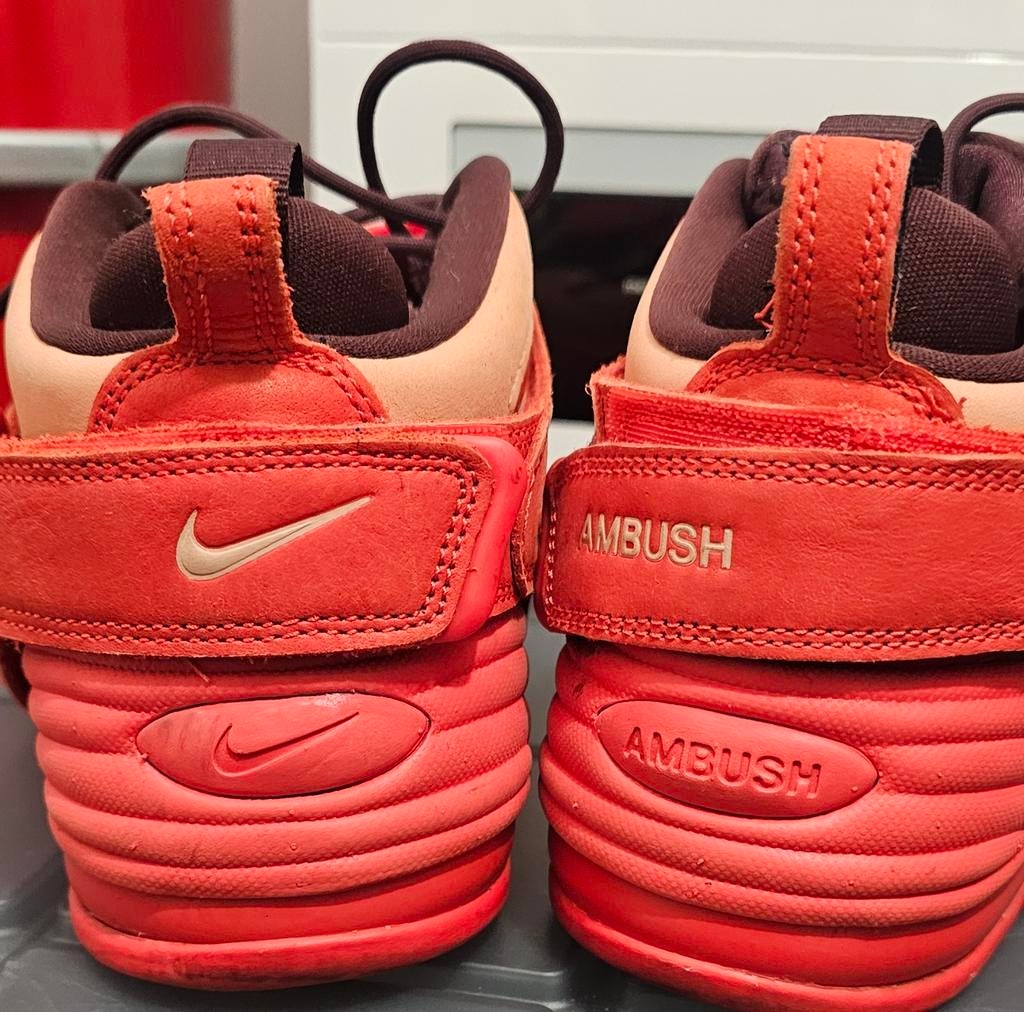 Nike Air Adjust Force x AMBUSH - Madder Root/Burgundy Crush, Ophalen, Overige kleuren, Nike Air, Sneakers of Gympen