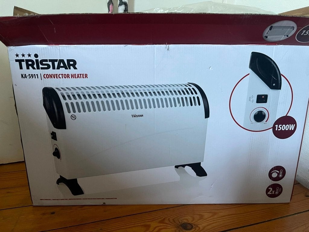 Tristar KA-5911 Convector Kachel 1500W, 30 tot 80 cm, Kachel, Minder dan 60 cm, Ophalen of Verzenden
