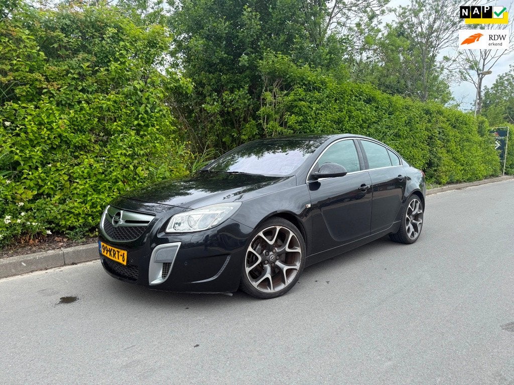 Opel Insignia 2.8 T OPC 4x4 2e eigenaar Origineel Nederlands, Auto's, Opel, Euro 5, Gebruikt, Zwart, Zwart