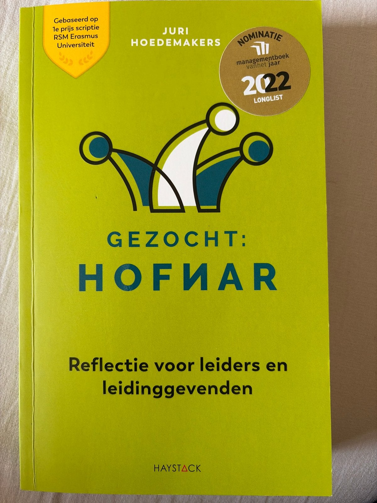 Gezocht: Hofnar - Reflectie voor leiders en leidinggevenden, Boeken, Ophalen of Verzenden, Nieuw, Nederland