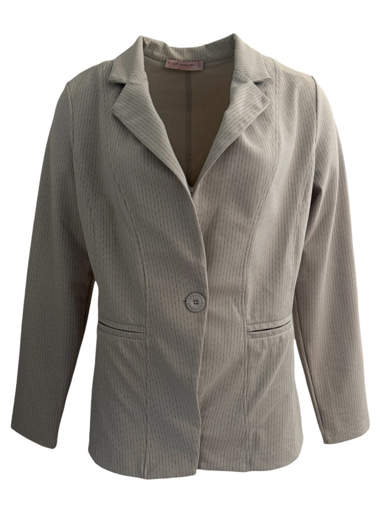 Studio Anneloes blazer M, Maat 38/40 (M), Blauw, Ophalen of Verzenden, Zo goed als nieuw