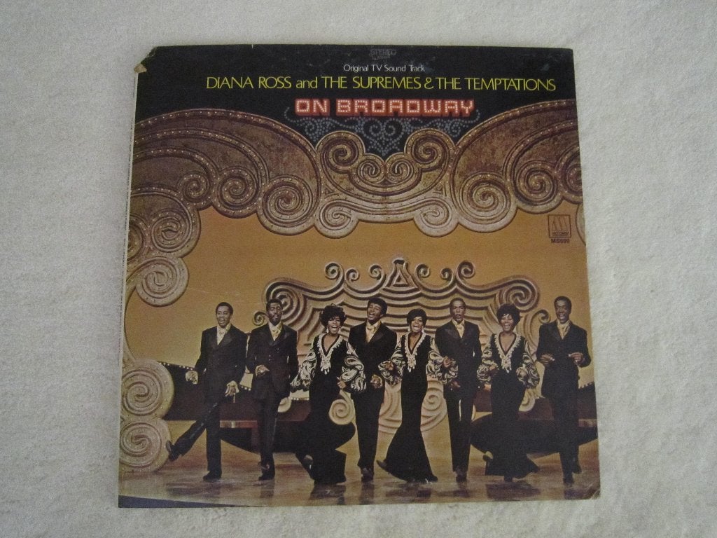 Lp Diana Ross and the Supremes & The Temptations“ Broadway ‘, Ophalen of Verzenden, Soul, LP