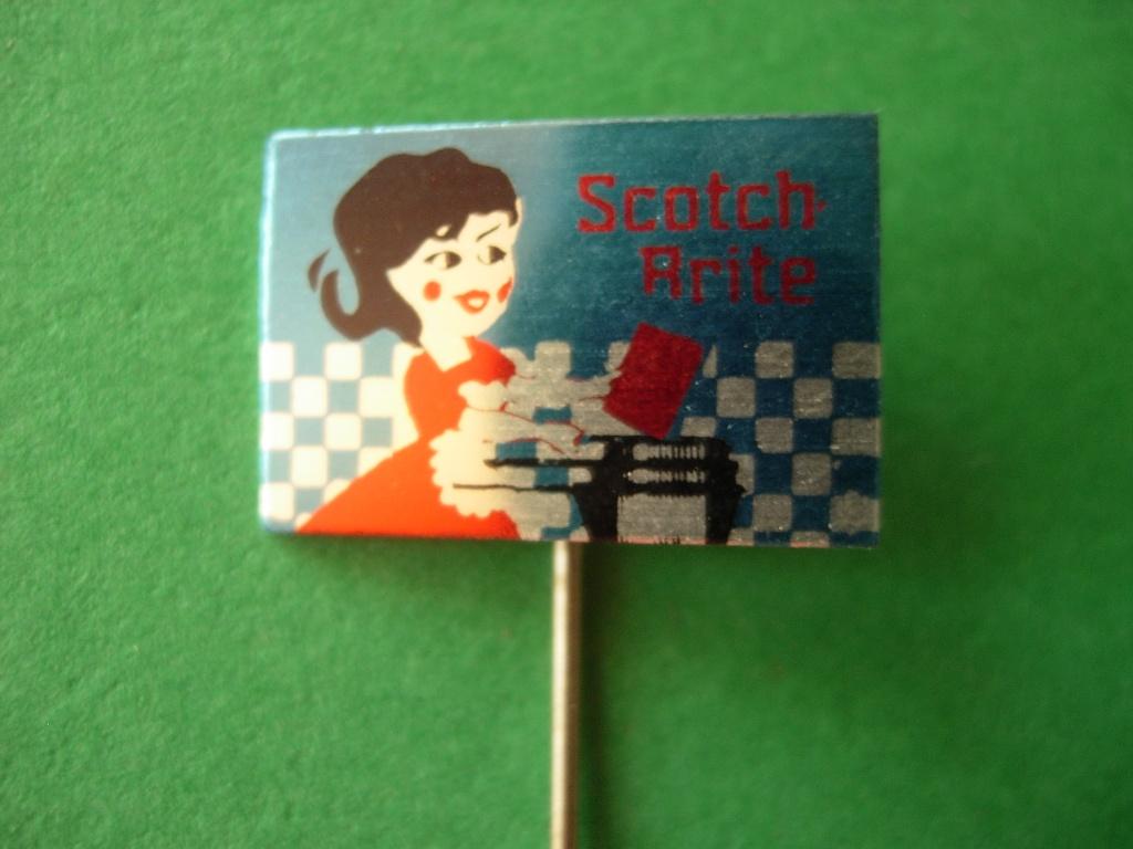 Speldje van SCOTCH-BRITE, Verzenden, Zo goed als nieuw, Merk, Speldje of Pin