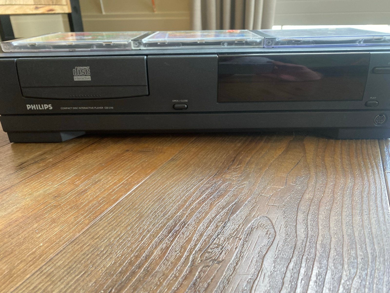 Philips CD-i Speler CDI210 met games, Spelcomputers en Games, Spelcomputers | Overige, Ophalen of Verzenden, Gebruikt