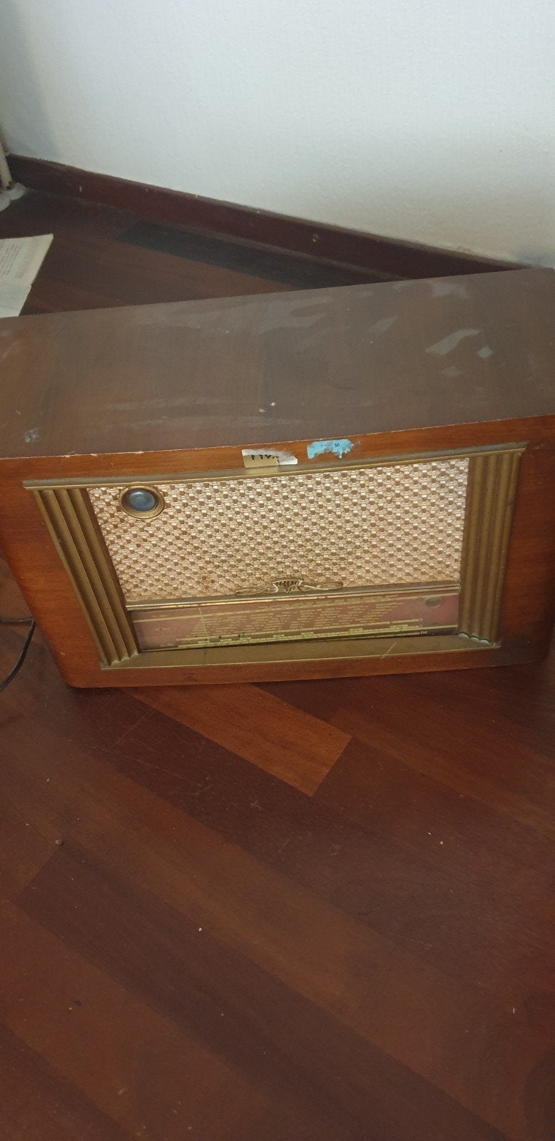 Tekoop  oude radio, Ophalen