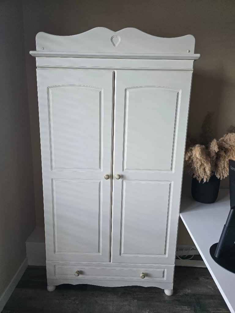 Authentieke kledingkast, Huis en Inrichting, Kasten | Kledingkasten, Gebruikt, 150 tot 200 cm, 50 tot 100 cm, 50 tot 75 cm, Met lade(s)