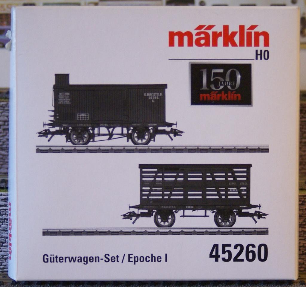 45260 Marklin  wagen set  K.B.S.B., Wisselstroom, Wagon, Ophalen of Verzenden, Zo goed als nieuw
