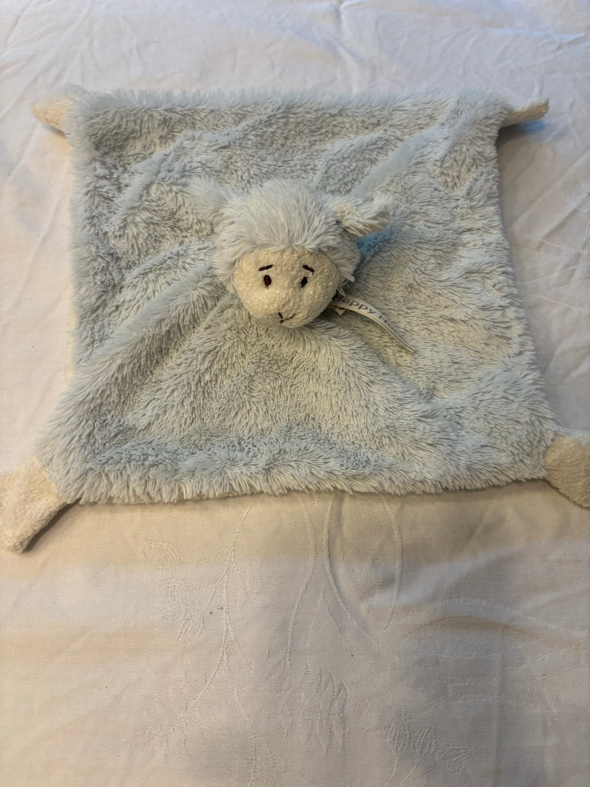 Happy Horse Knuffeldoekje Schaap licht Blauw doekje!, Happy Horse, Blauw, Ophalen of Verzenden, Zo goed als nieuw