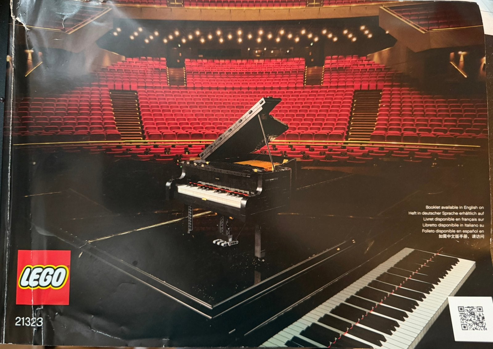 Lego 21323 Piano, Ophalen of Verzenden, Zo goed als nieuw