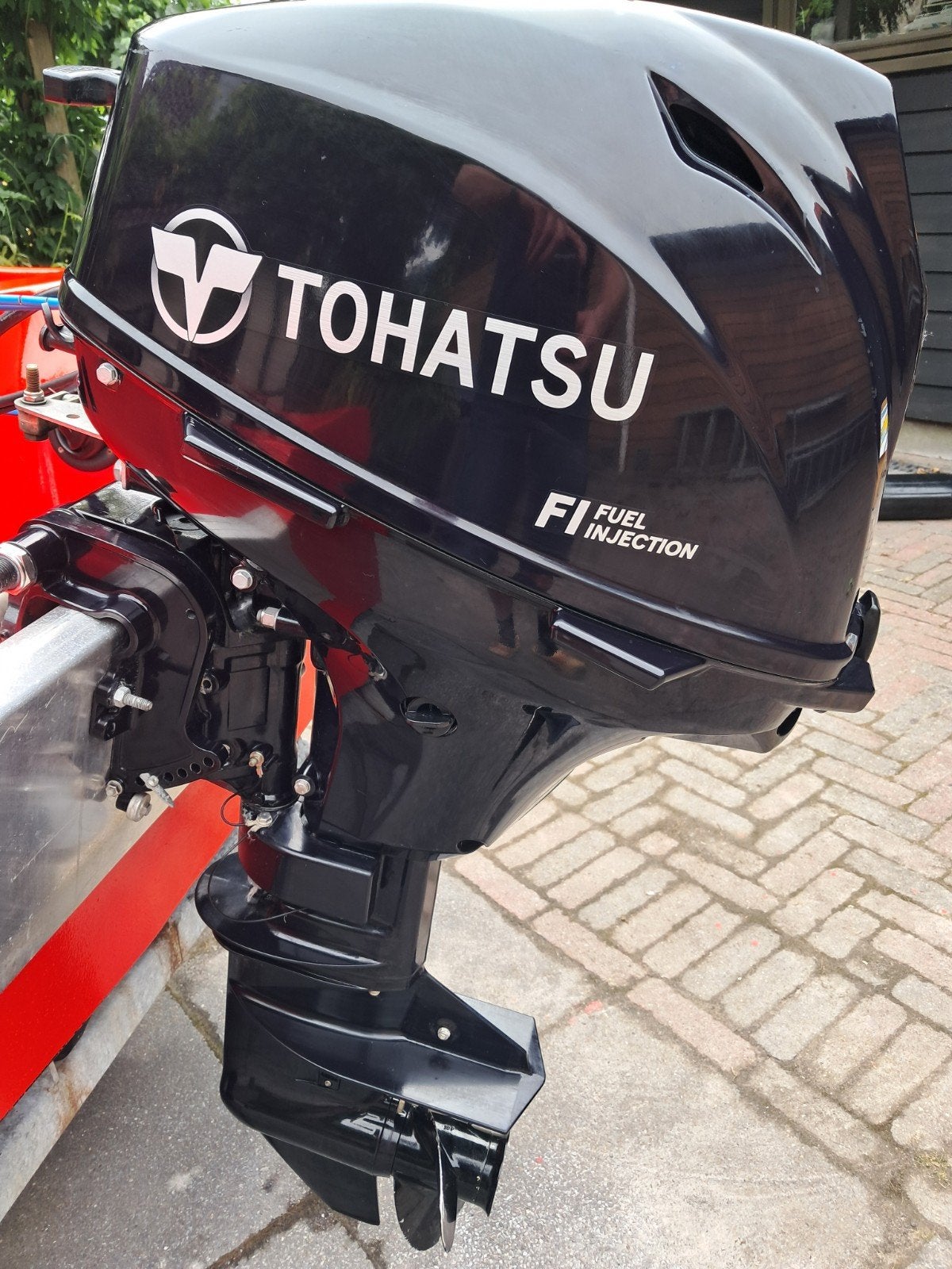 Tohatsu 15 pk buitenboordmotor met afstandsbediening, Watersport en Boten, Buiten- en Binnenboordmotoren, Ophalen, 10 tot 30 pk