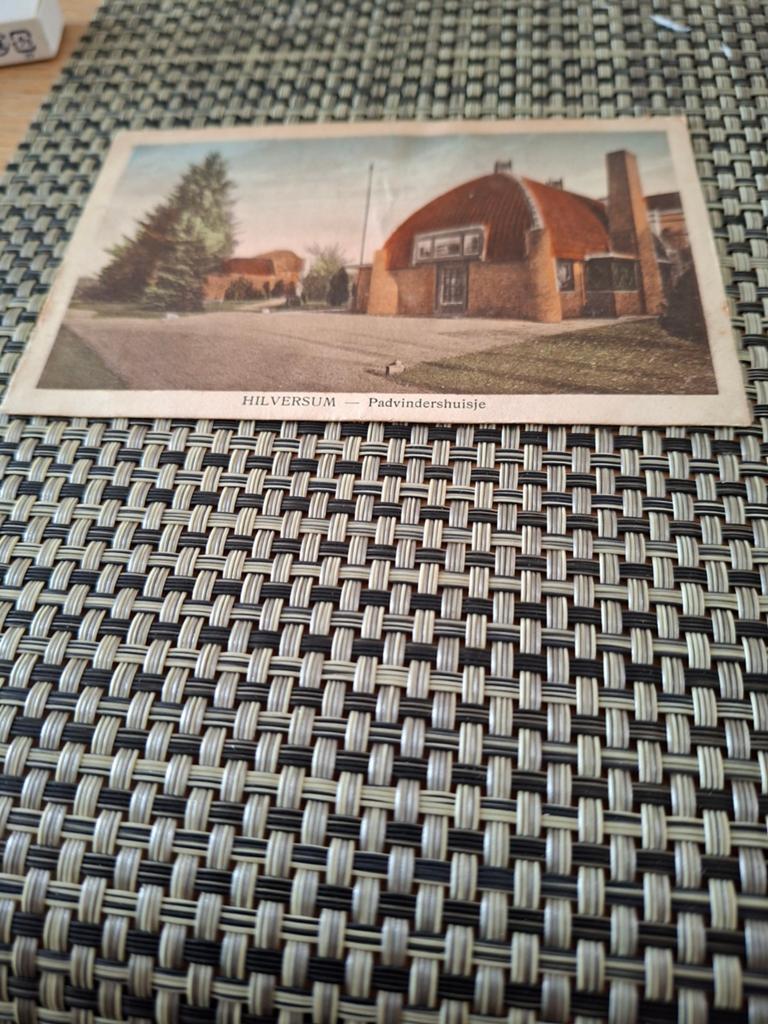 Hilversum - Padvindershuisje, Verzamelen, Ansichtkaarten | Nederland, Ophalen of Verzenden, 1920 tot 1940, Gelopen, Noord-Holland