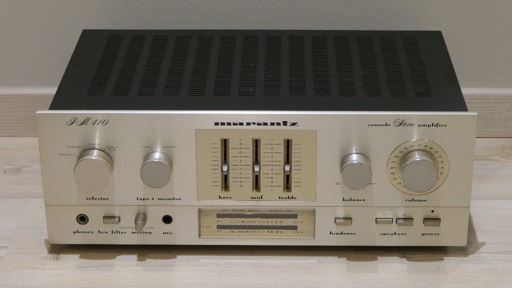 Marantz versterker, Ophalen of Verzenden, Zo goed als nieuw, Stereo, Marantz