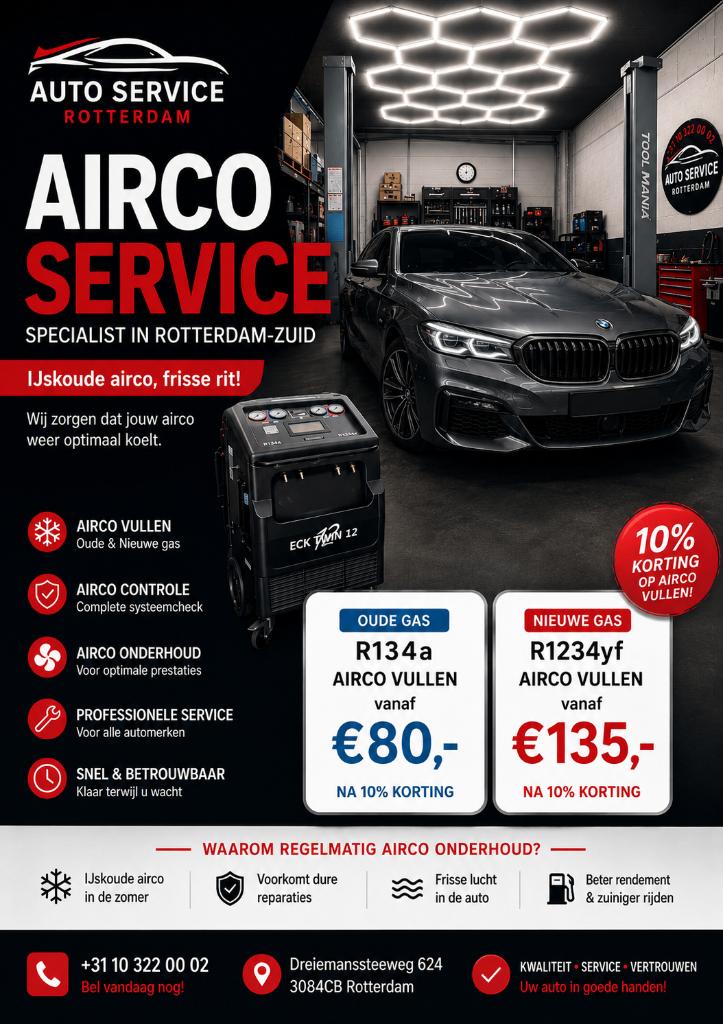 AIRCO VULLEN AIRCO SERVICE SPECIALIST ROTTERDAM-ZUID, Auto-onderdelen, Ophalen, Nieuw, Overige automerken