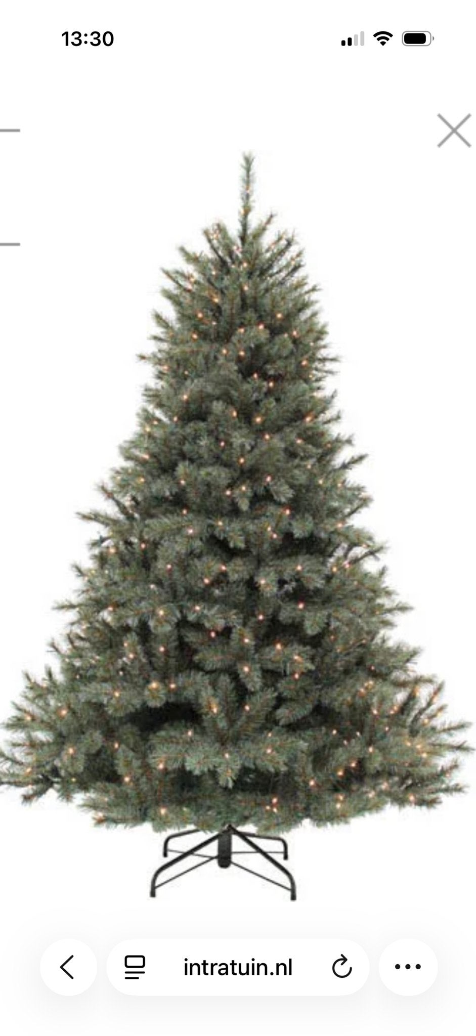 Kunst kerstboom, Diversen, Ophalen, Zo goed als nieuw