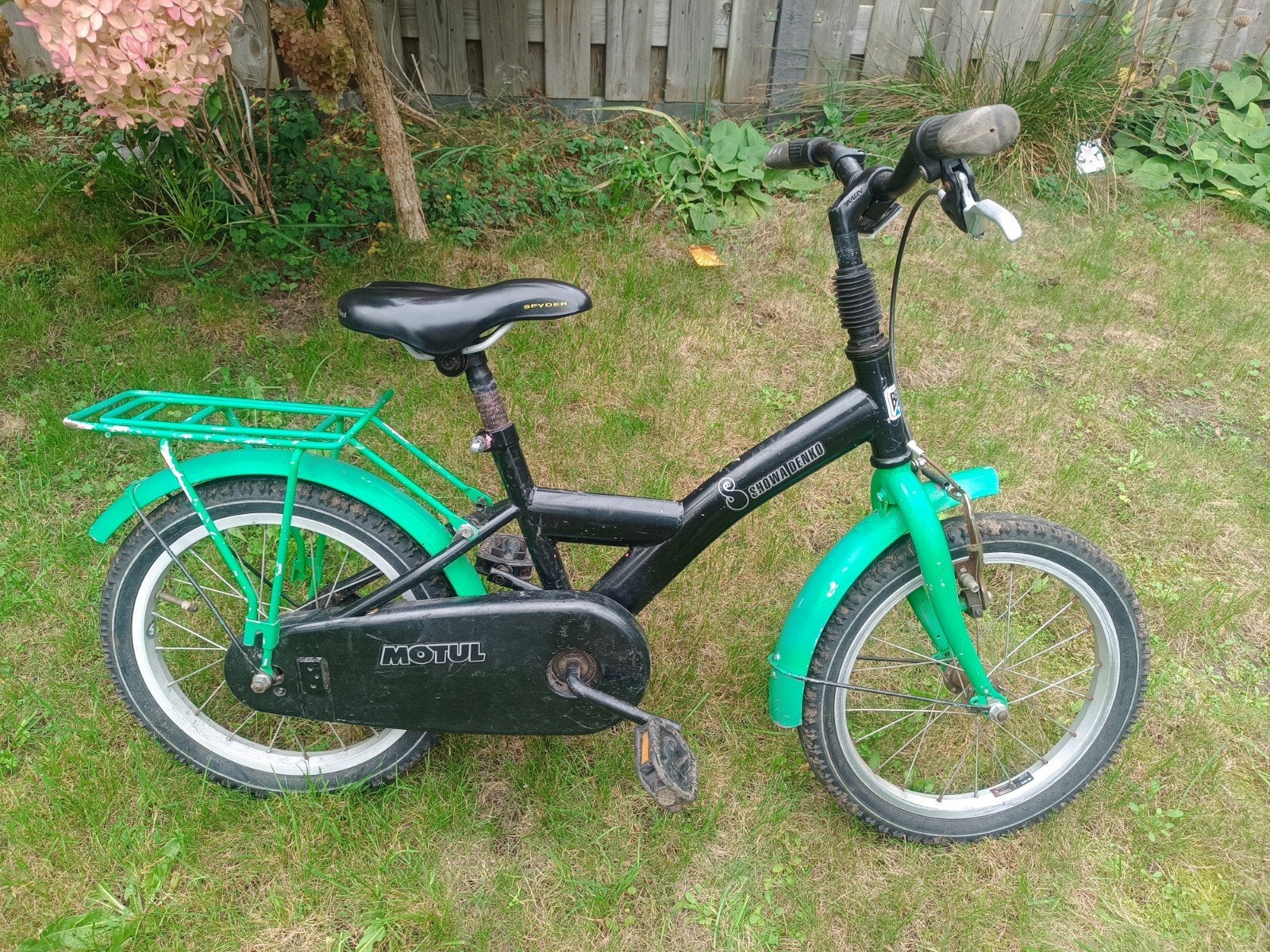 Kinderfiets 16 inch - Terugtraprem, Fietsen en Brommers, Ophalen, Terugtraprem, MOTUL, 16 tot 20 inch