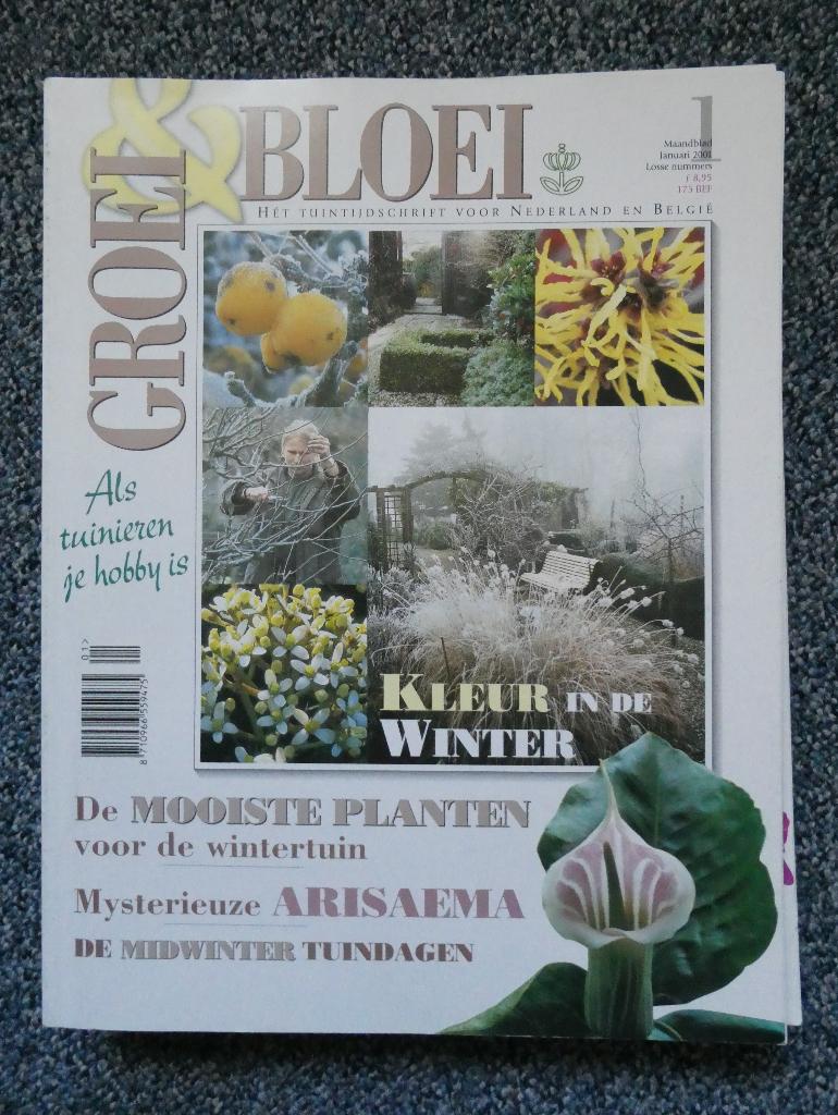 Groei & Bloei 2001, Boeken, Tijdschriften en Kranten, Ophalen, Gelezen, Overige typen