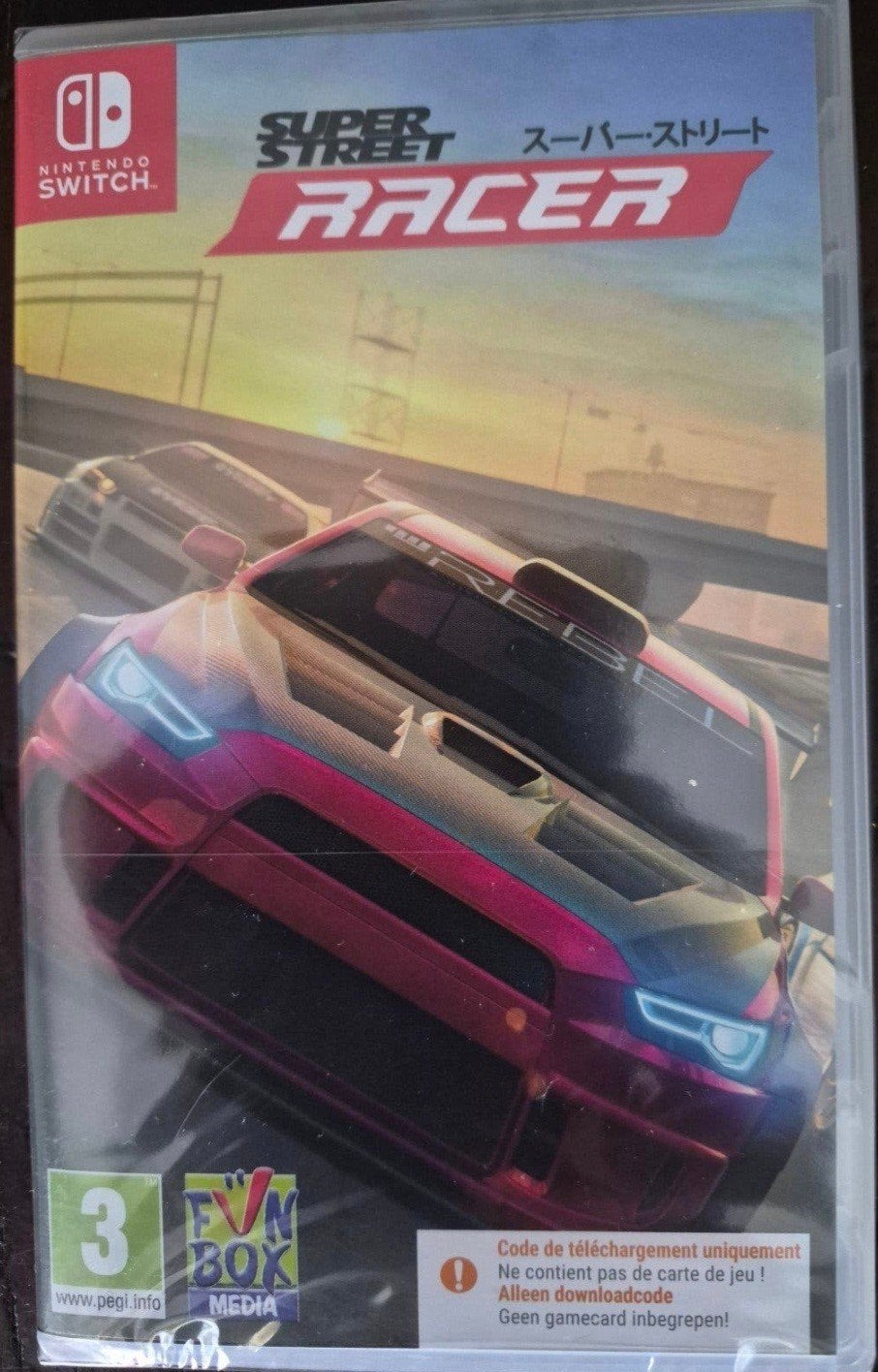 Nieuw Nintendo switch game "Super street racer", Ophalen of Verzenden, Nieuw, Racen en Vliegen