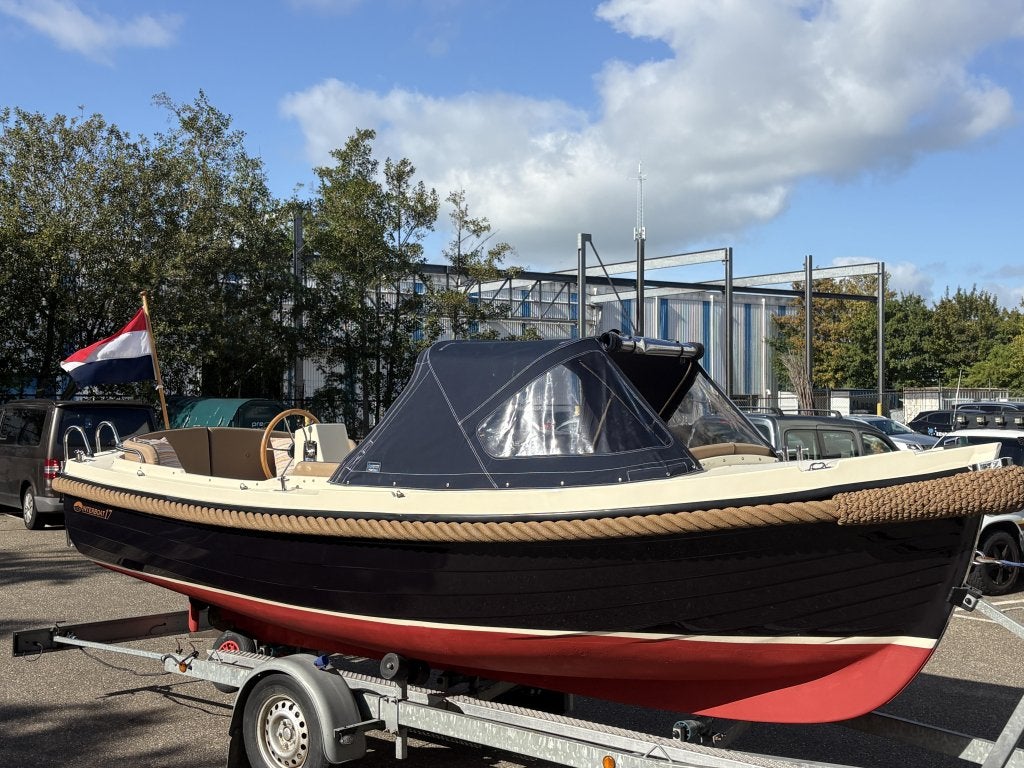 Sloep: Interboat 17 + Vetus 16pk + Teak + TRAILER, Watersport en Boten, Interboat, Diesel, 6 m, Polyester