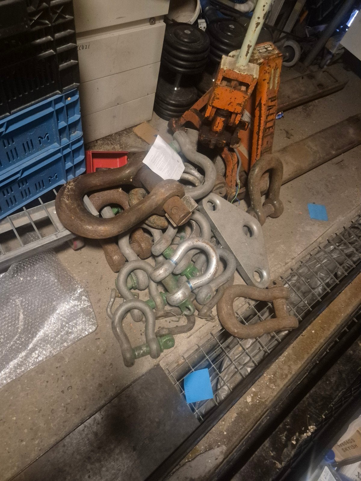 Stalen kabels en hijsogen - Diverse maten, Ophalen, Gebruikt