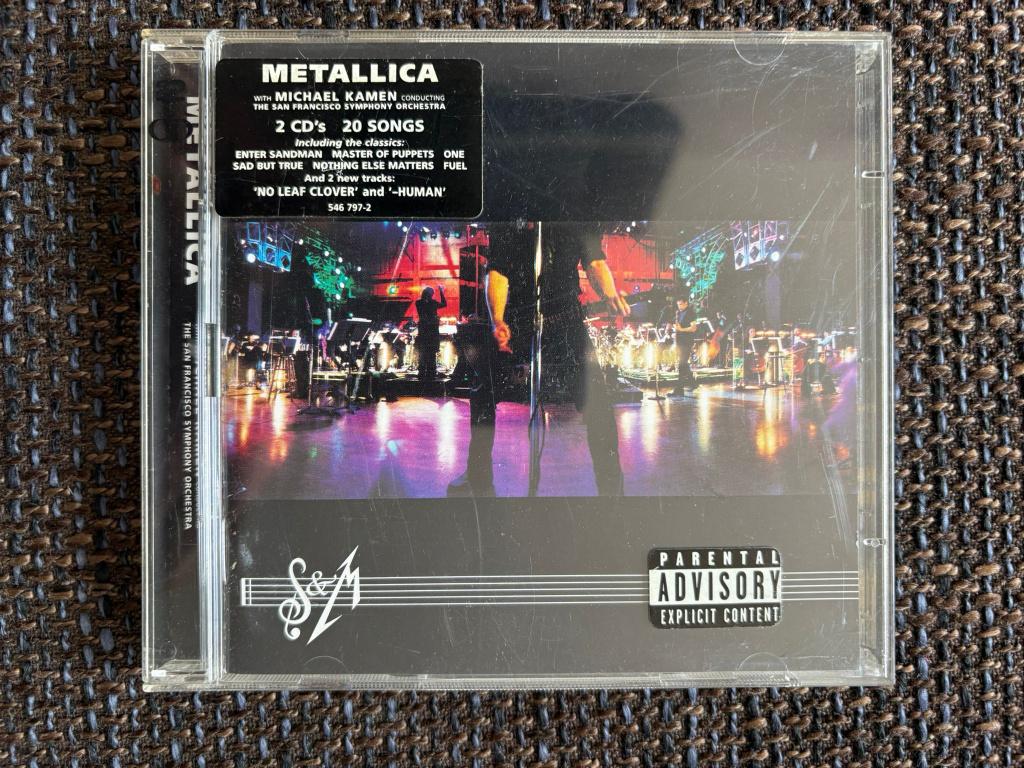 Metallica - S & M, 2 cd in prima staat, Verzenden, Zo goed als nieuw