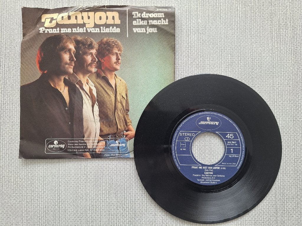 Single Canyon Volendam, Ophalen of Verzenden, Zo goed als nieuw, 7 inch, Pop