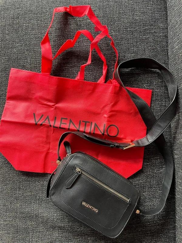 Valentino schoudertasje, Overige merken, Gebruikt, Zwart, Ophalen of Verzenden