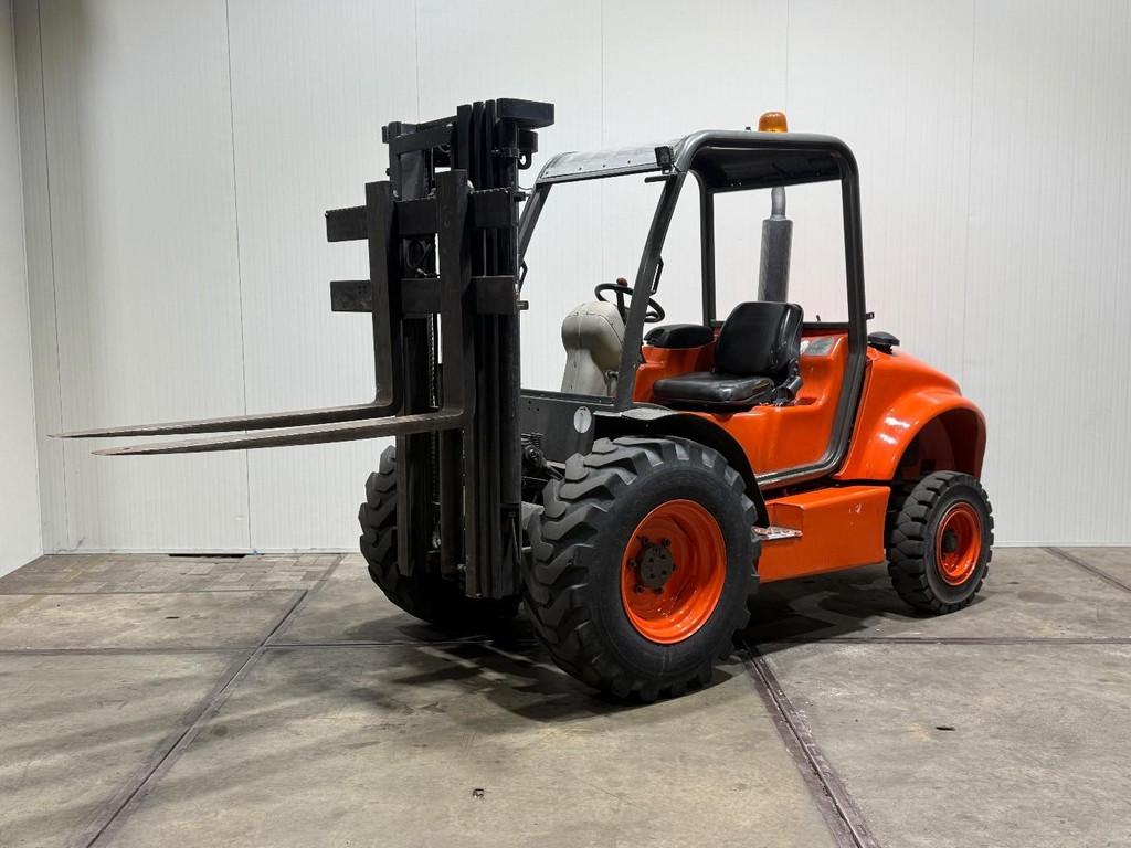 Ausa CH250 Triplex 3,7M Freelift Sideshift 4X2 Kubota Diesel, 2000 tot 3000 kg, Diesel, Heftruck, Ausa