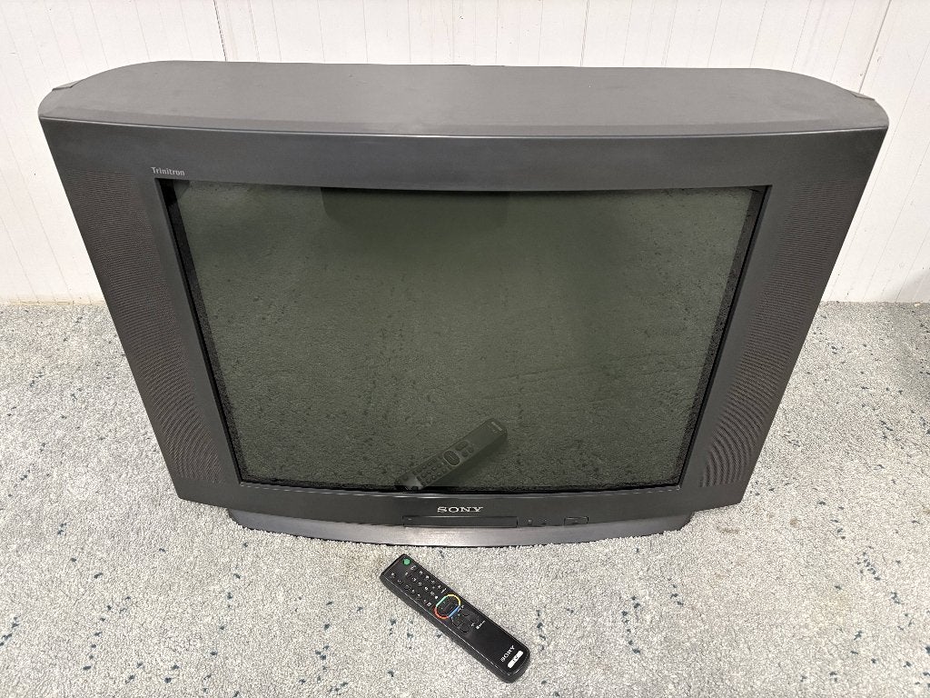 Sony 29 inch CRT tv + remote jaren 90, Ophalen of Verzenden, Gebruikt, 60 tot 80 cm, Sony
