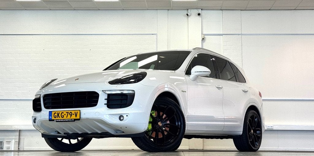 Porsche Cayenne 3.0 S E-Hybrid Platinum Edition 100% Onderho, Auto's, Porsche, Bedrijf, Te koop, Cayenne, 4x4, ABS, Airbags, Airconditioning