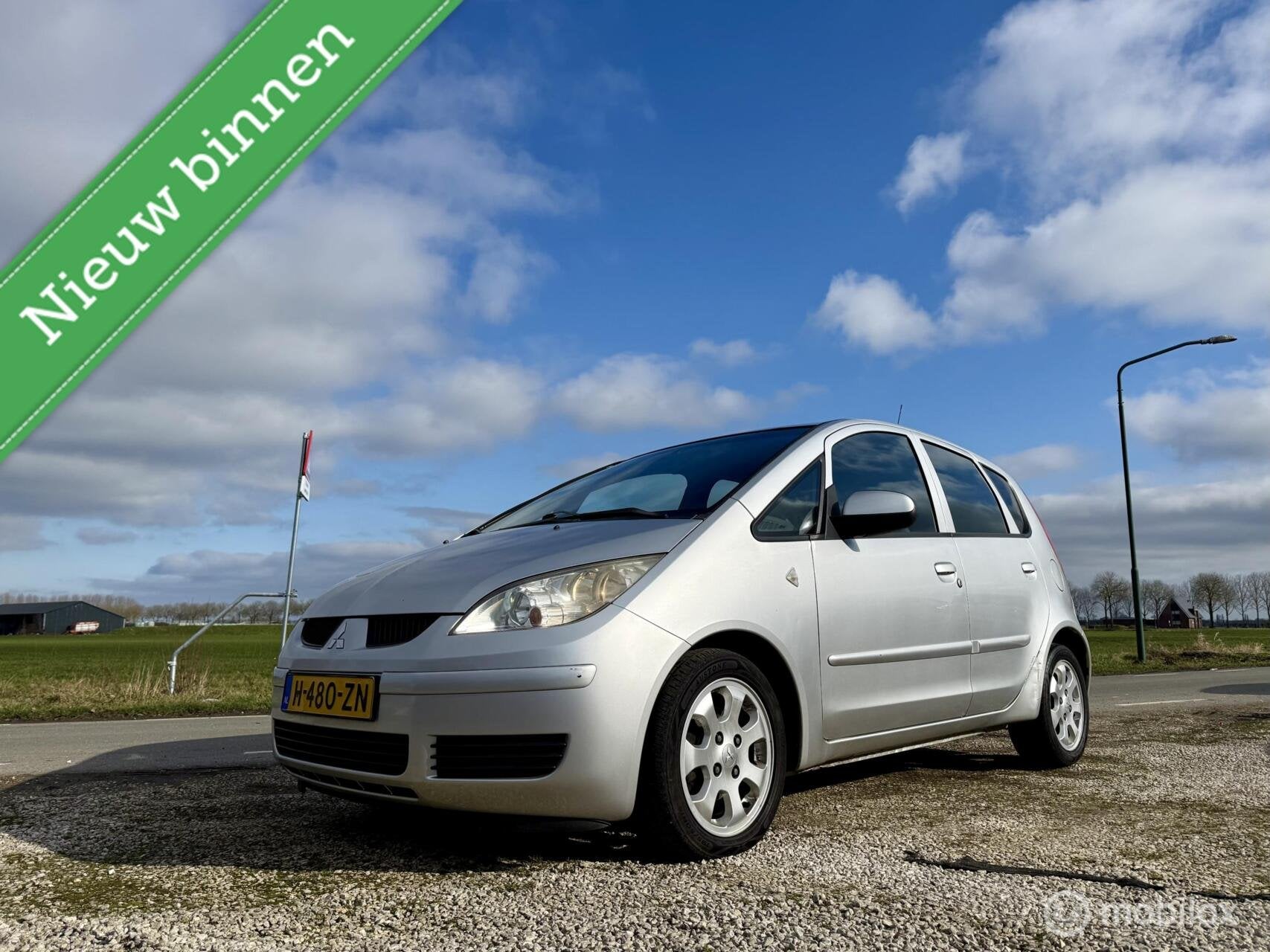 Mitsubishi Colt 1.3 Inform, BJ 2007, APK Sept 2027, Airco, Auto's, Gebruikt, Colt, Bedrijf, Handgeschakeld
