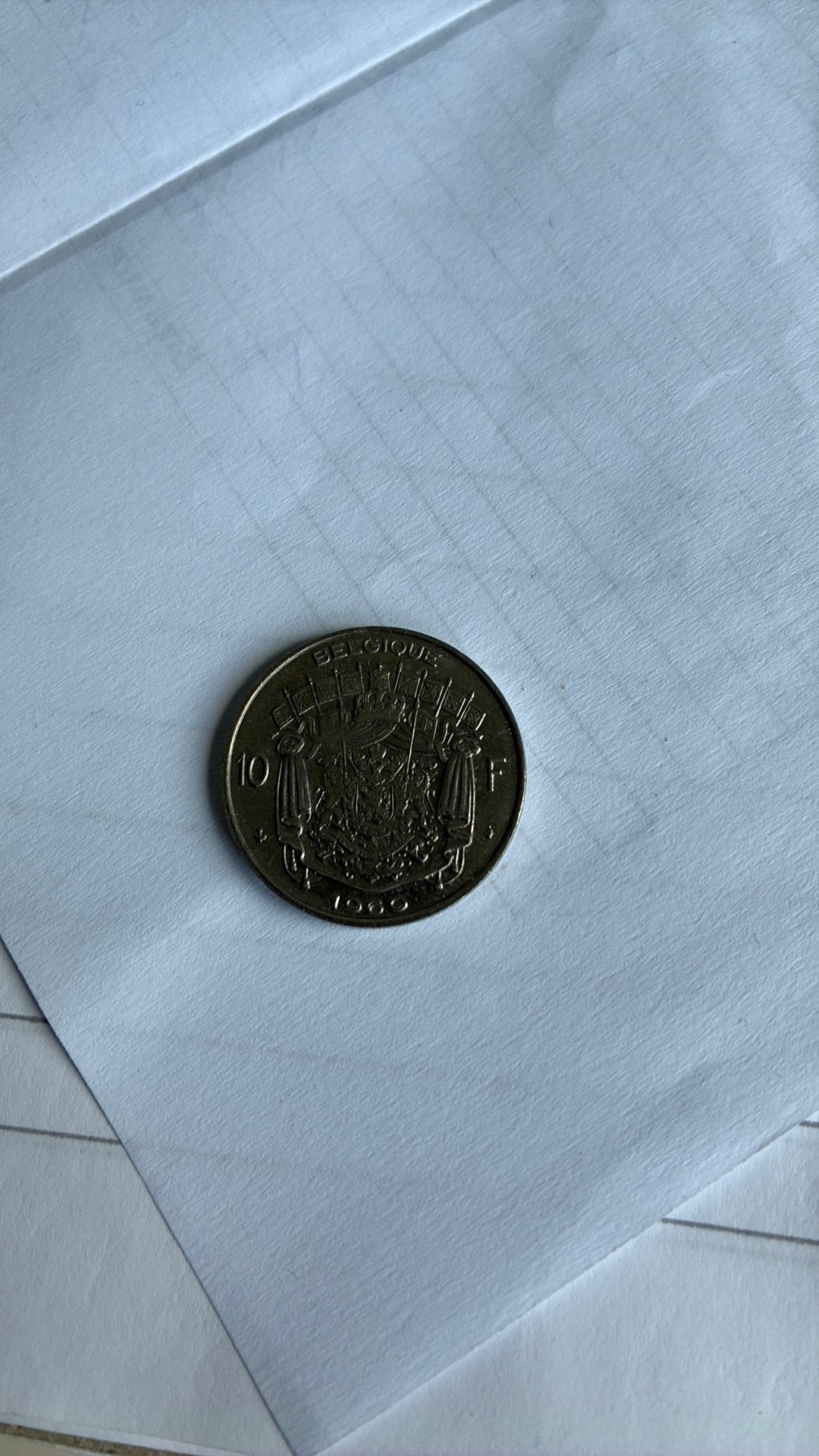 Belgie 10 frank 1969 FR tekst, Postzegels en Munten, Ophalen of Verzenden