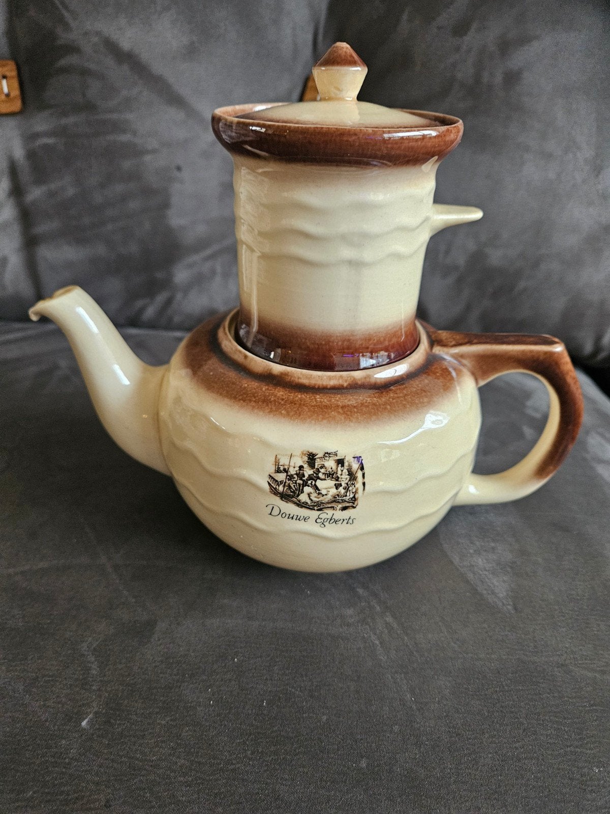 Douwe Egberts Vintage Koffiepot met Filter, Ophalen of Verzenden