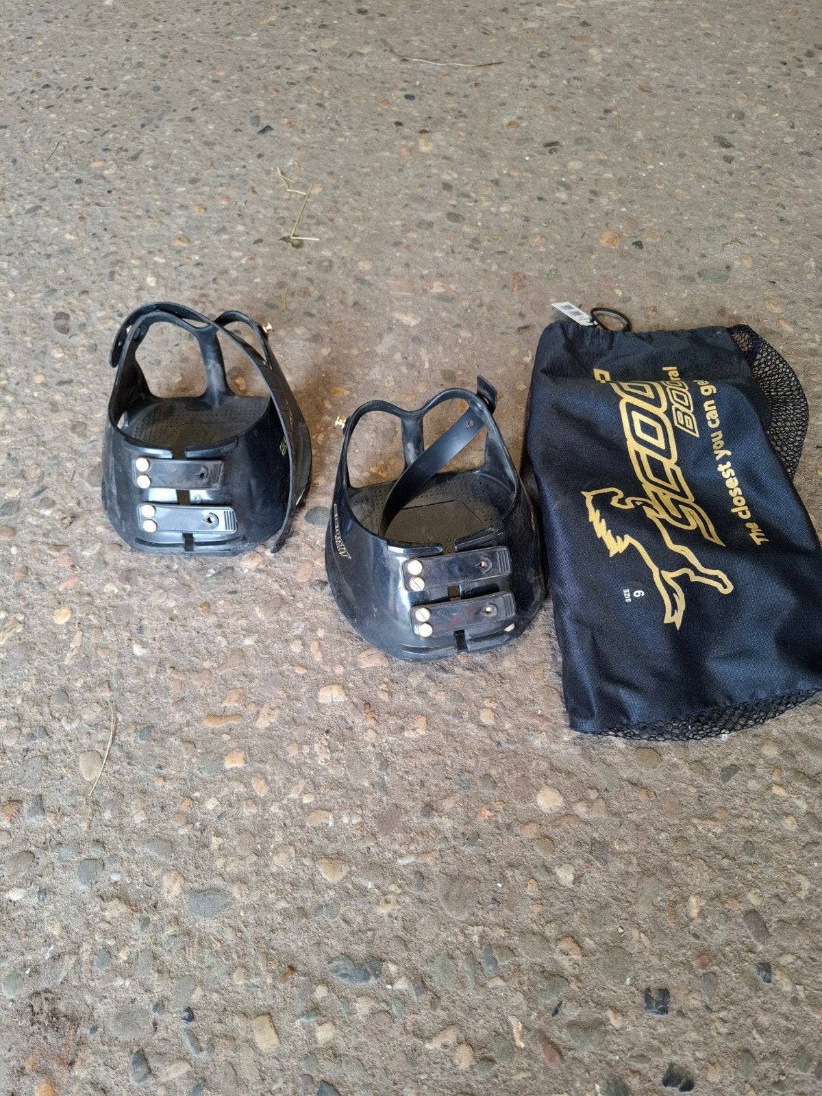 Hoefschoenen scootboot 1 paar size 9, Ophalen of Verzenden
