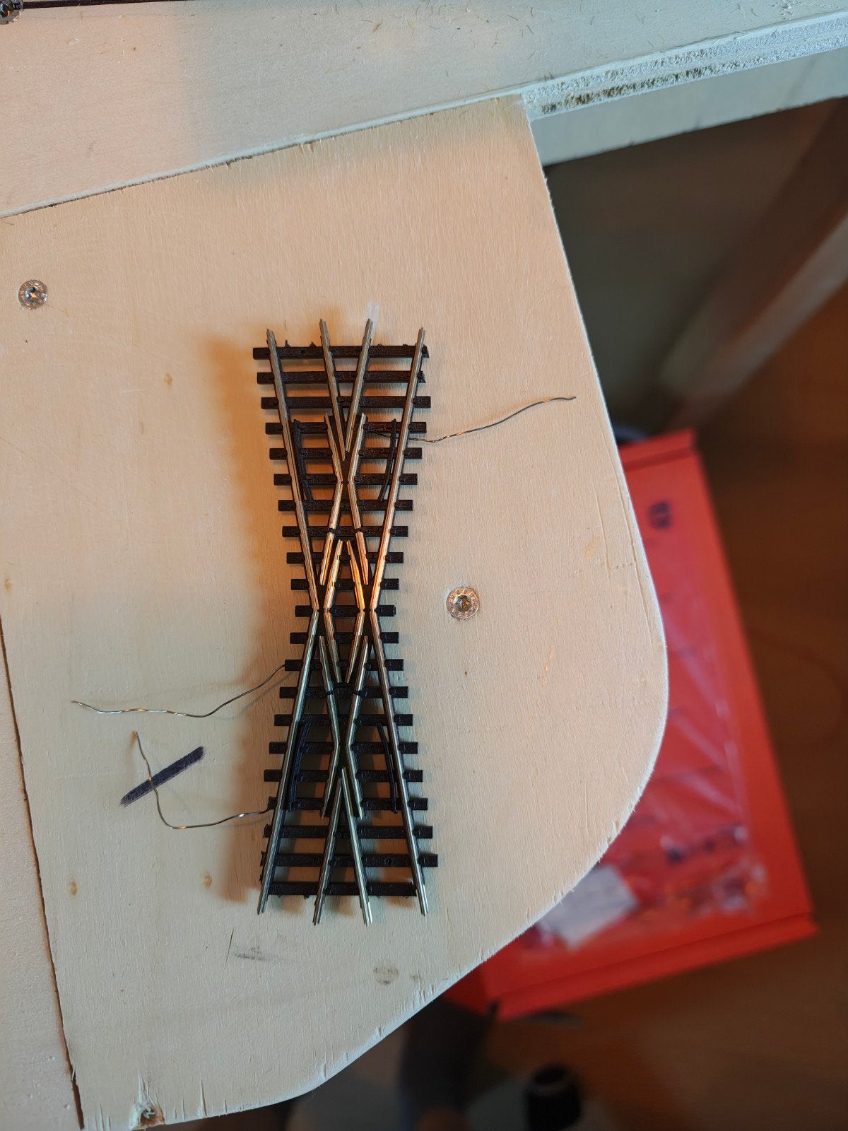 peco code 55 kleine kruizing SL-E393F, Overige merken, Gebruikt, Gelijkstroom, Rails