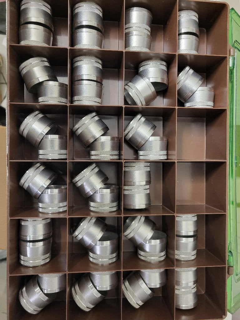 22x stel vintage duraluminium Engelse reelringen Hengelbouw, Ophalen of Verzenden, Nieuw, Werphengel
