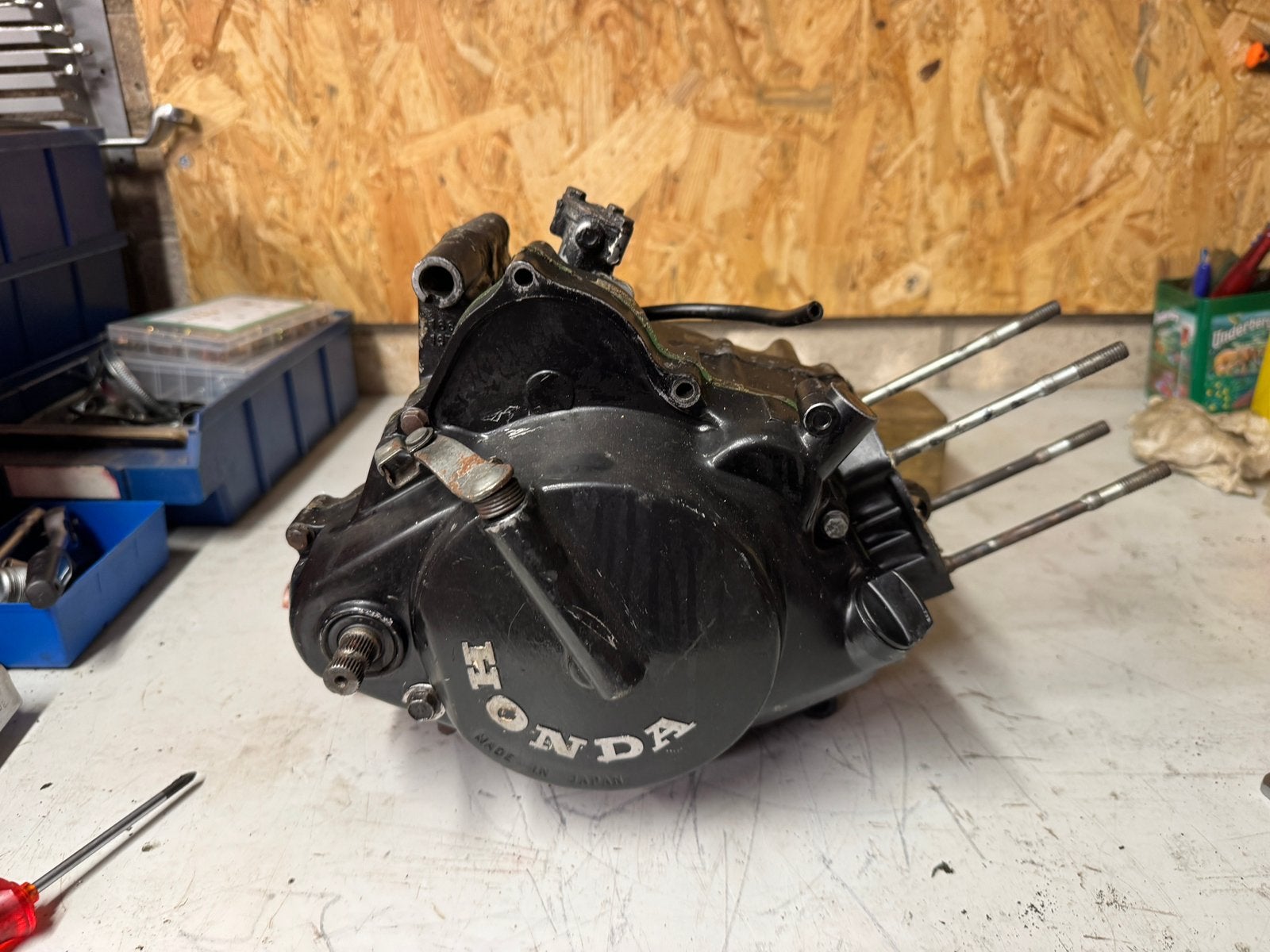 Honda Mt Mb Mtx AD01 50cc blok 4 bak, Ophalen of Verzenden, Blok