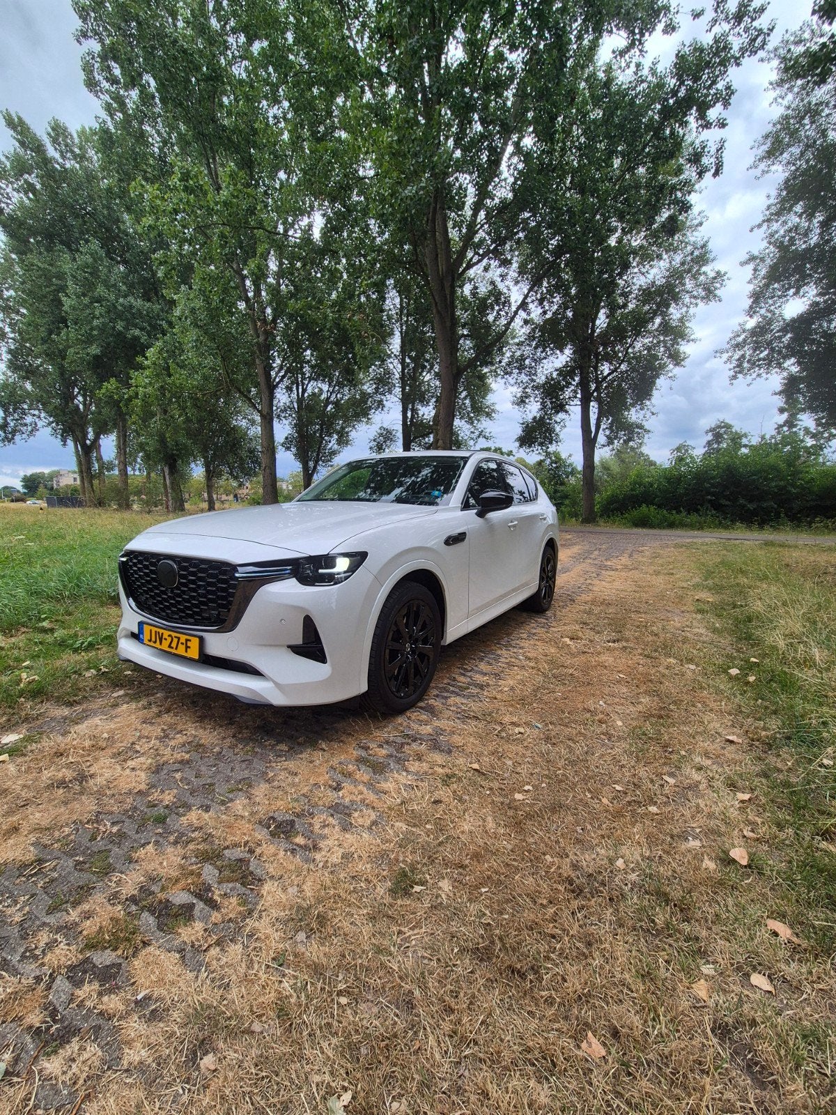 Mazda CX-60 2.5 E-skyactiv Phev 327pk Aut 2023 Wit, Automaat, 192 pk, 2500 kg, Wit