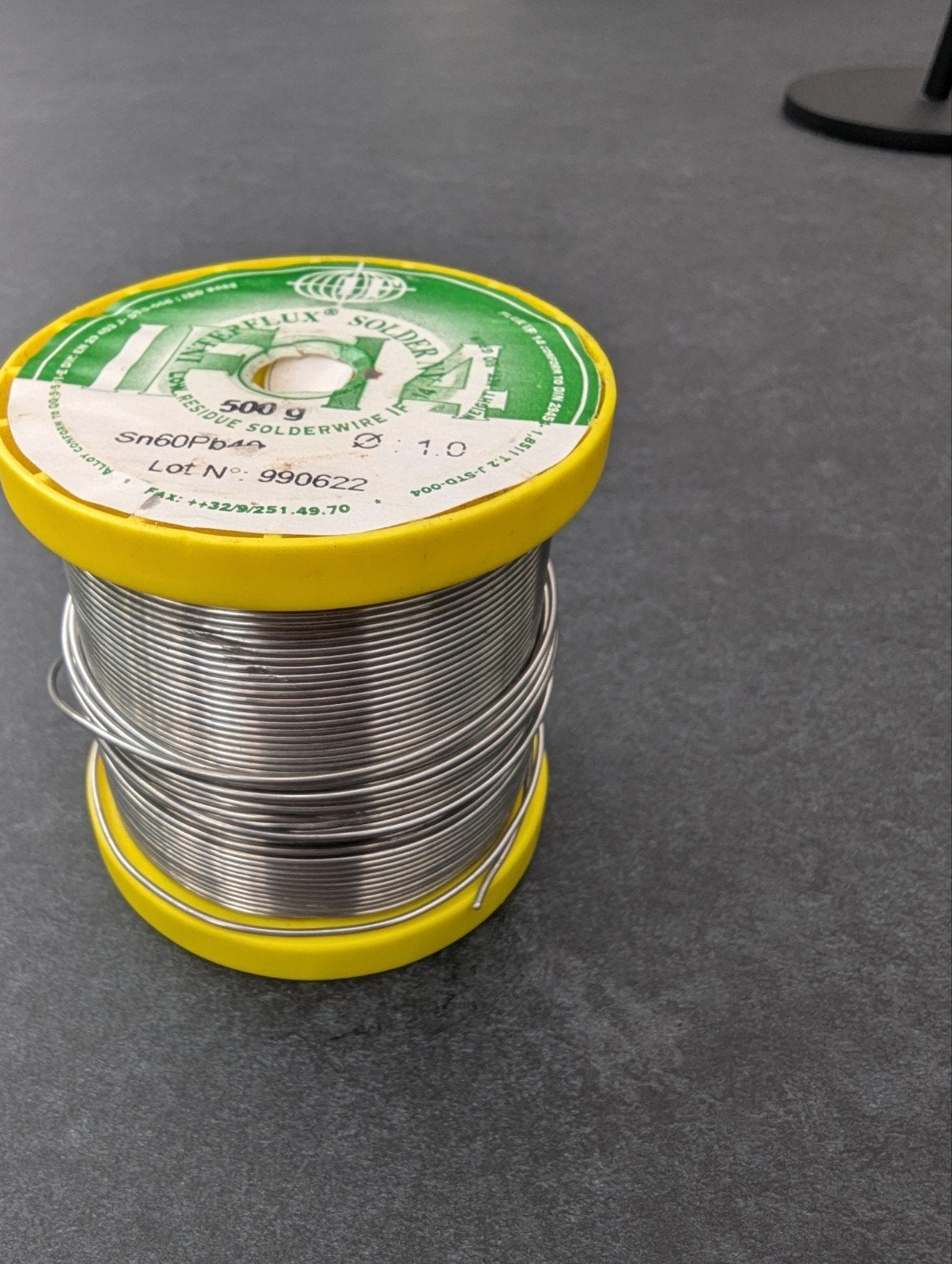 Interflux Soldeerdraad Sn60Pb40 - 500g, 1.0mm, Ophalen of Verzenden, Nieuw
