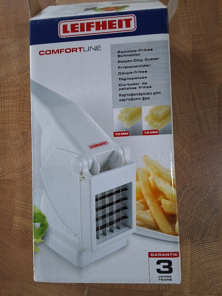 Leifheit Comfortline Frietensnijder - Zo goed als nieuw, Ophalen, Overige typen, Kunststof, Zo goed als nieuw