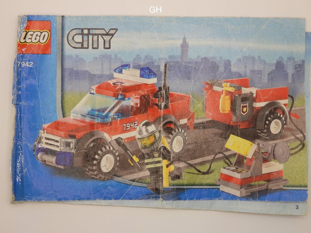 Lego 7942 Off Road Fire Rescue, Compleet, Lego, Ophalen of Verzenden, Complete set