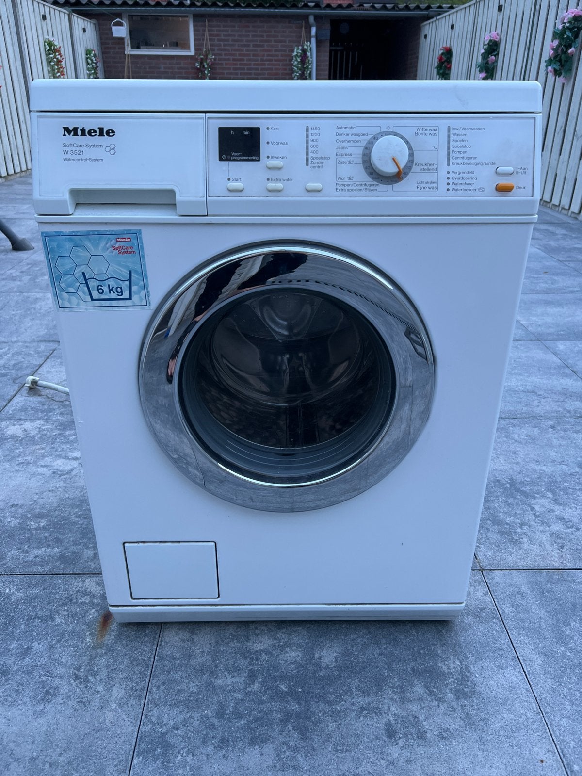 Miele W 3521 WCS Wasmachine 6 kg - Zo goed als nieuw, Witgoed en Apparatuur, Wasmachines, Ophalen of Verzenden, Zo goed als nieuw